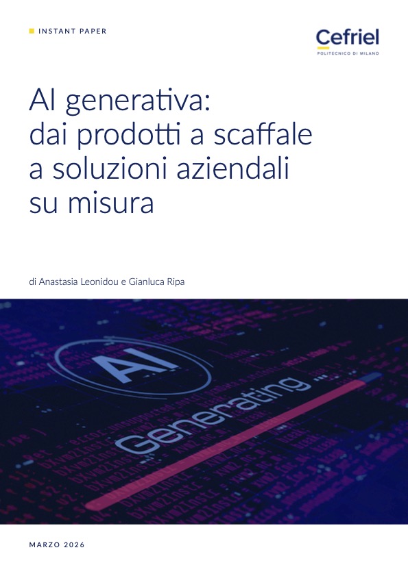 AI generativa: dai prodotti a scaffale a soluzioni aziendali su misura